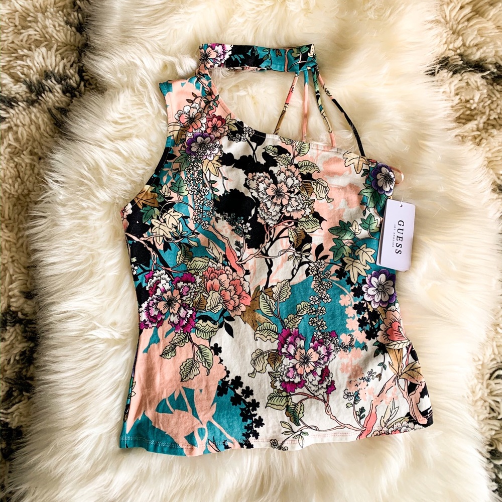 Guess One Shoulder Top.